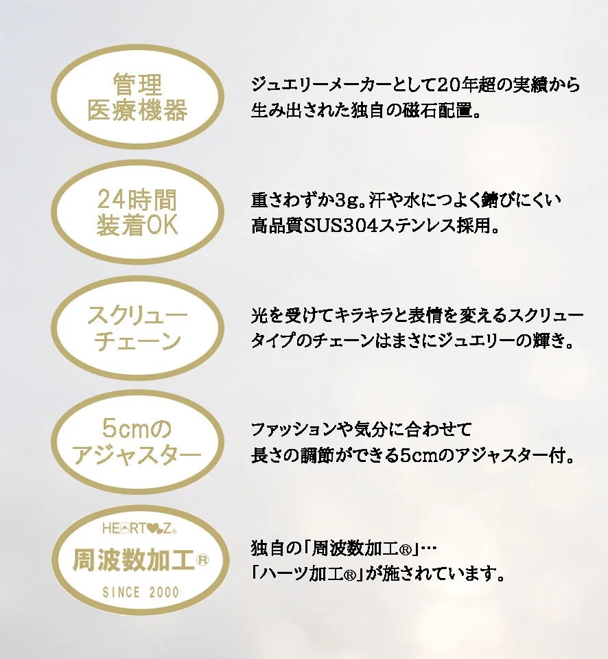 PJ01の5つの特徴
